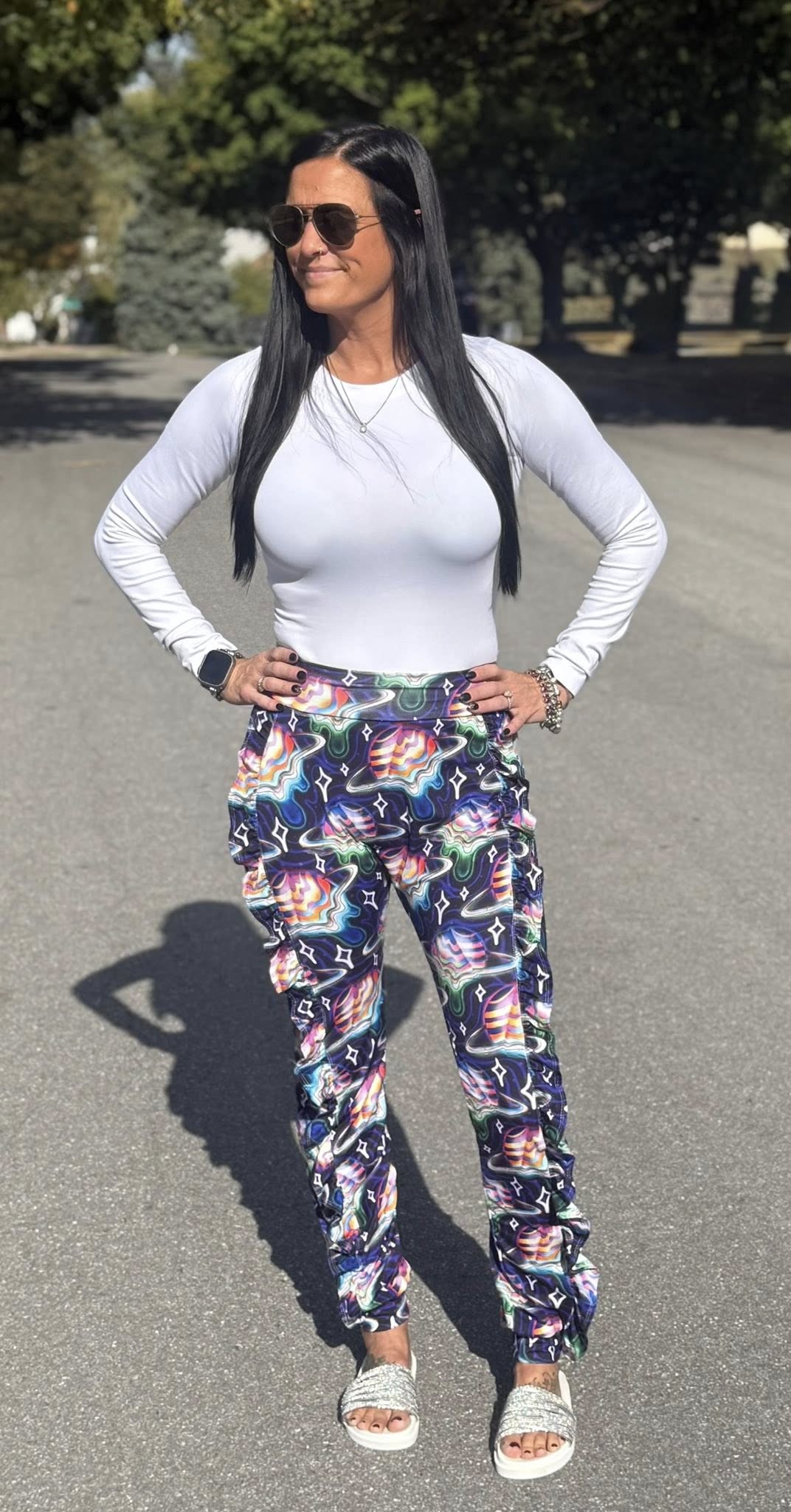 Youth Ophelia Ruffle Joggers PDF