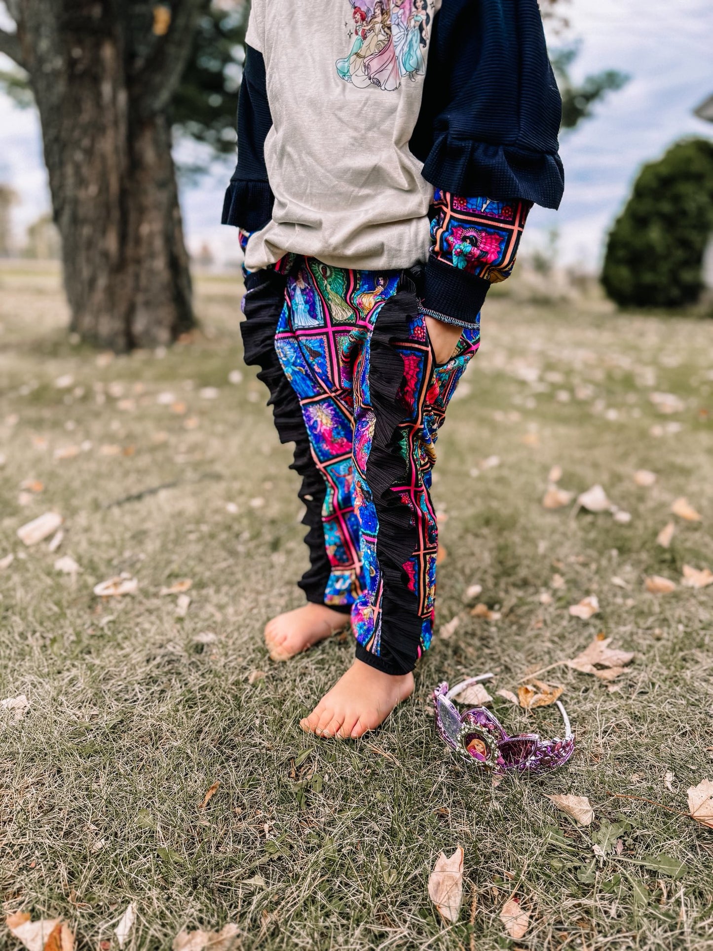 Youth Ophelia Ruffle Joggers PDF