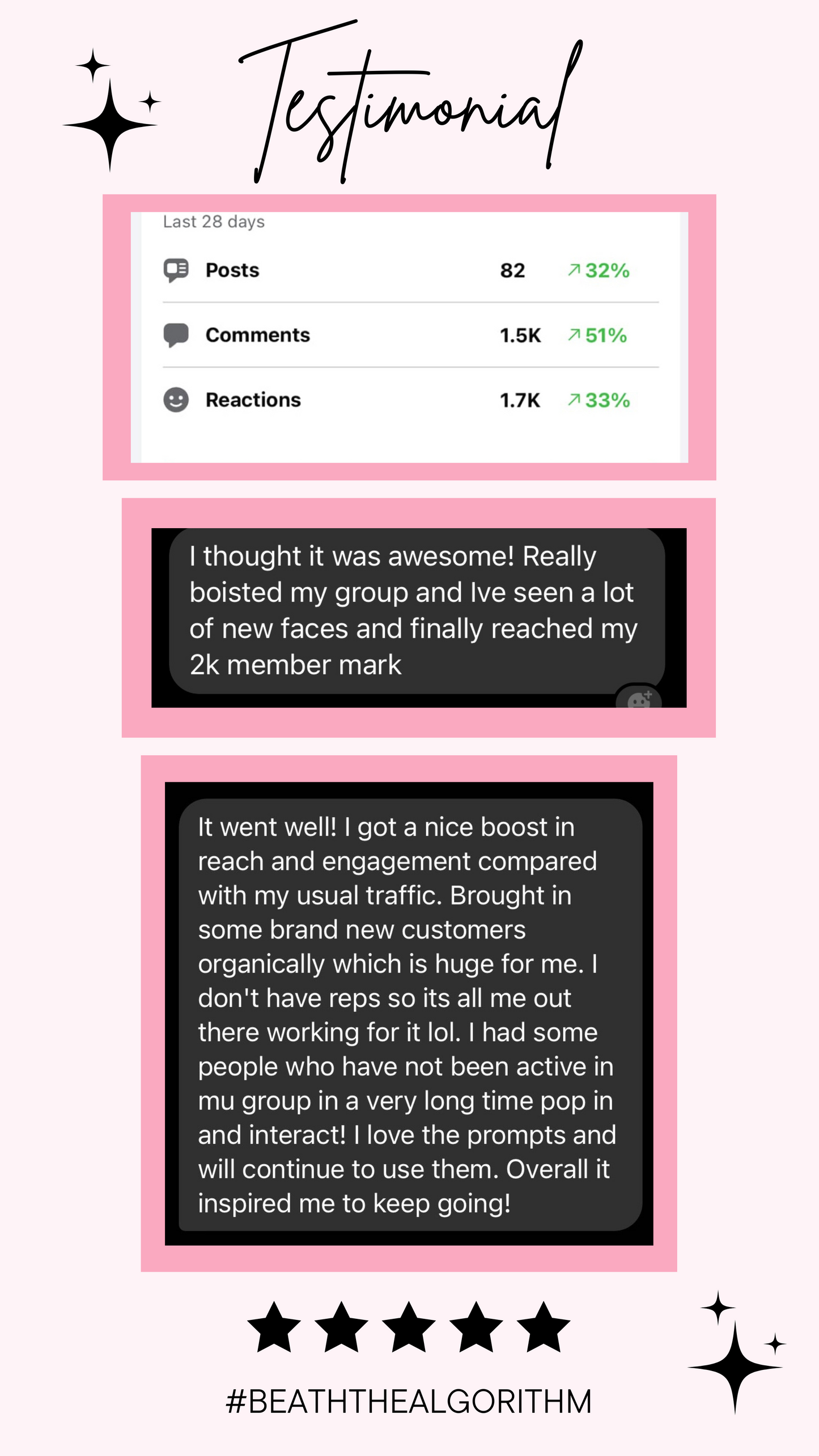 7 Day #BeatTheAlgorithm E-Book