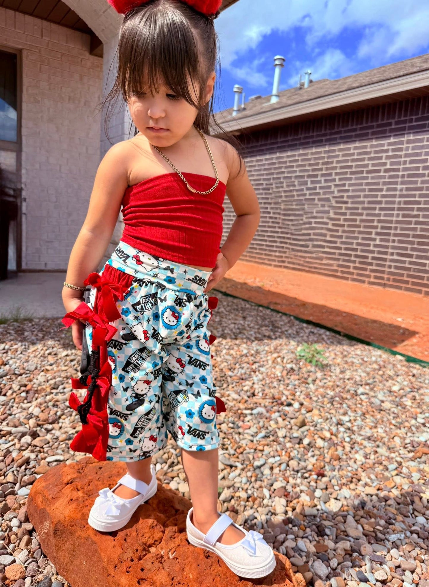 Baby Isla Tie Short/Capris/Pants PDF