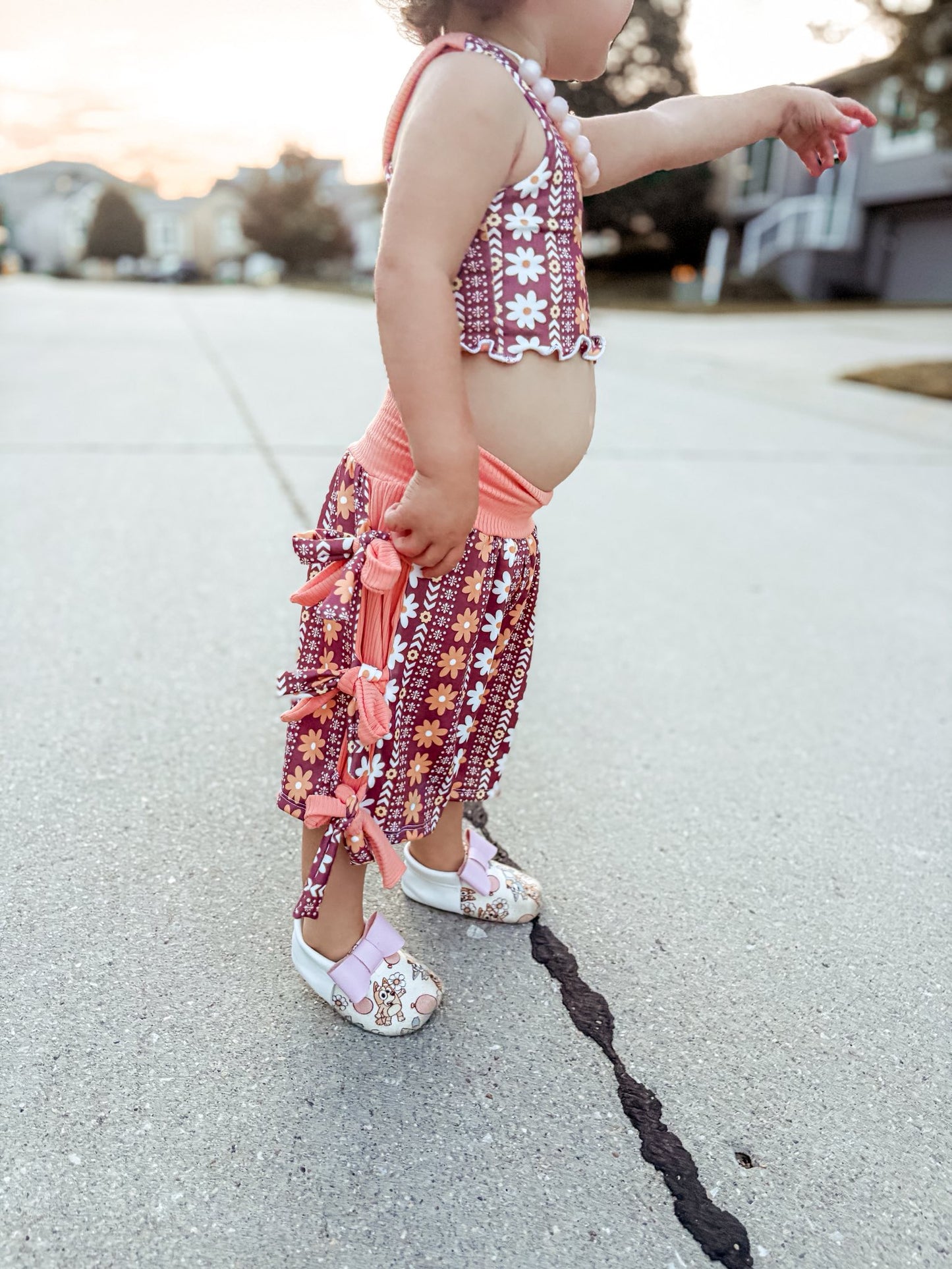 Baby Isla Tie Short/Capris/Pants PDF