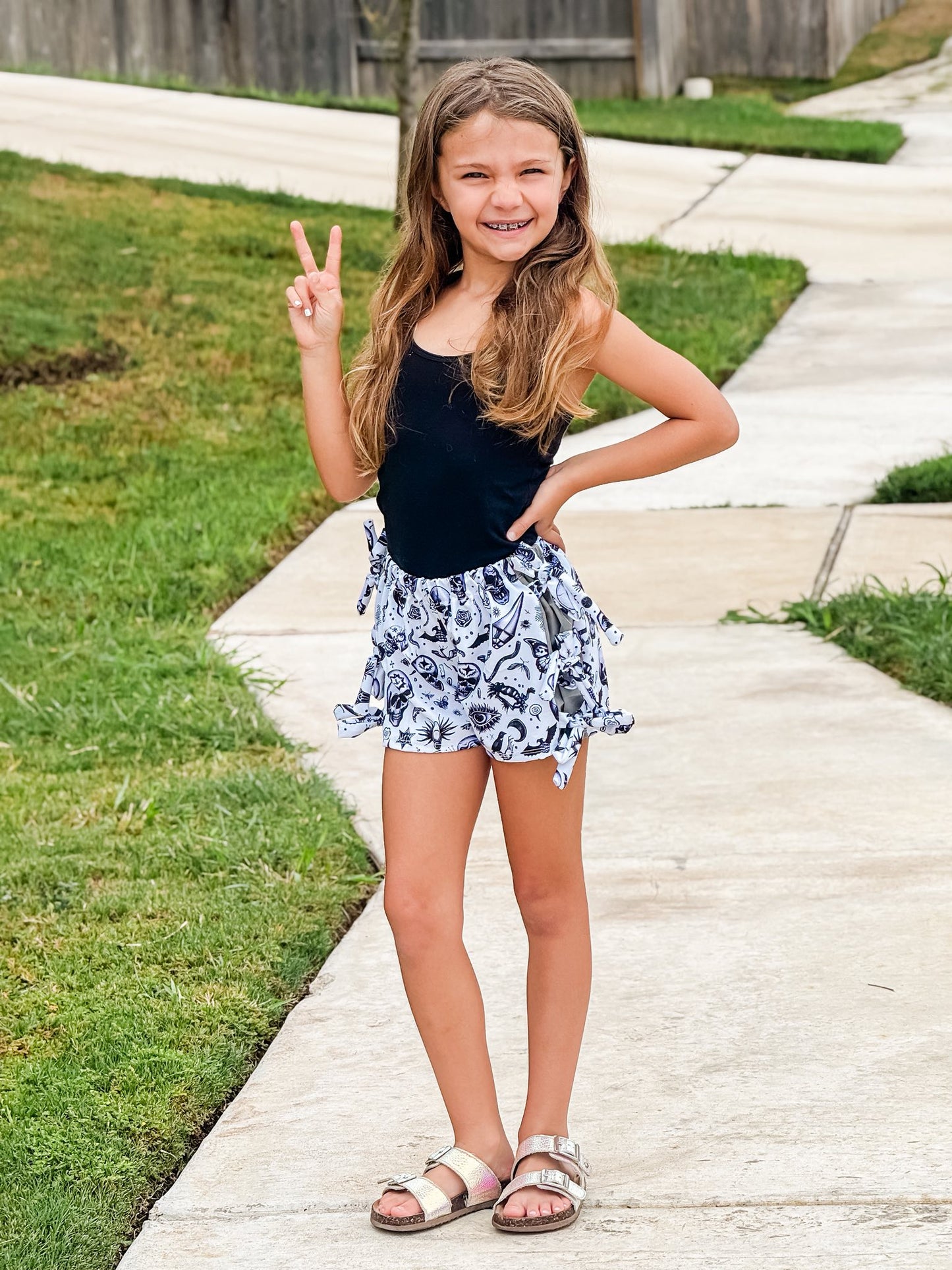 Youth Isla Tie Short/Capris/Pants PDF