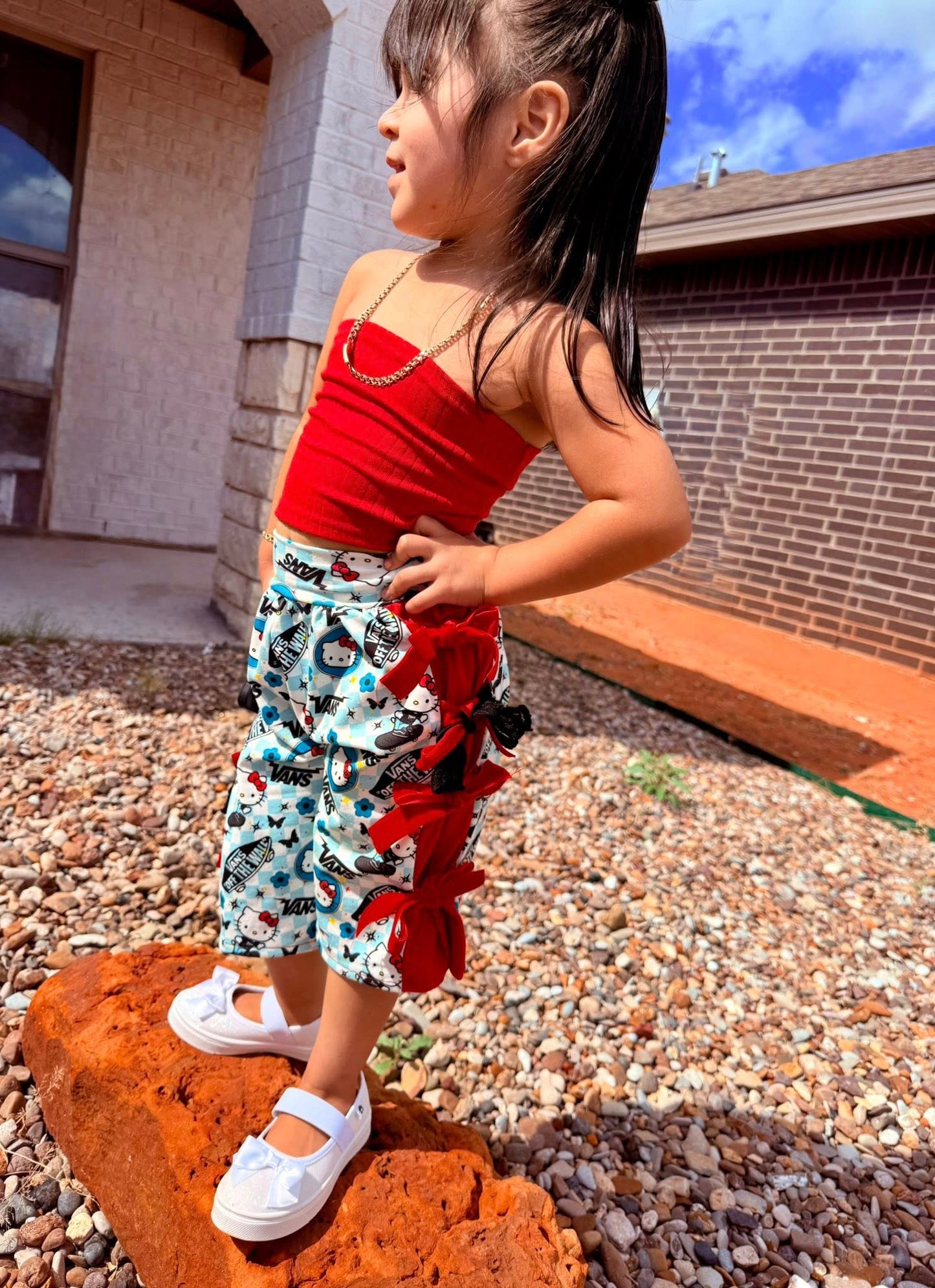 Baby Isla Tie Short/Capris/Pants PDF