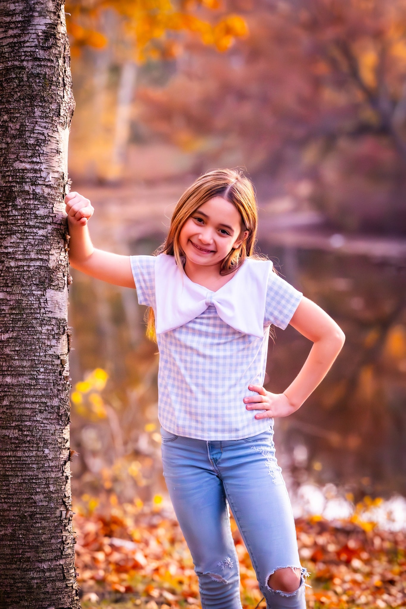 Youth Ava Bow Top PDF