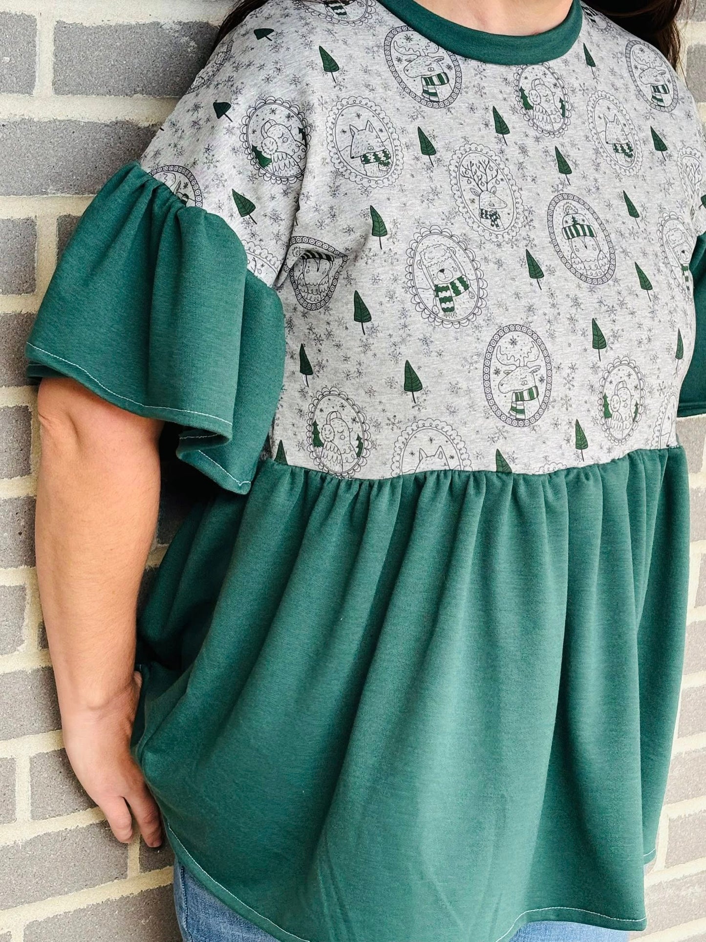 Baby, Youth, & Mommy Brynn Ruffle Top Bundle PDF