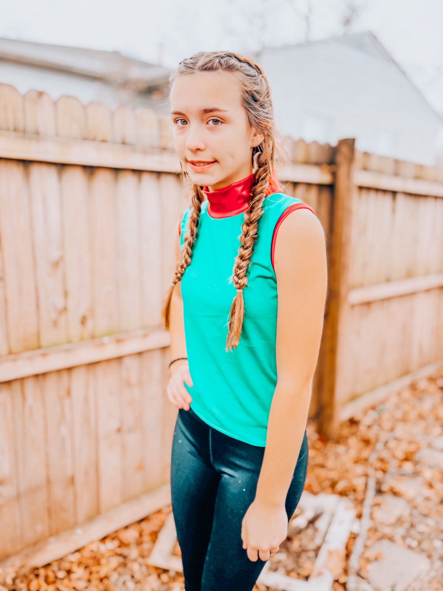 Youth Mock Neck Tank PDF