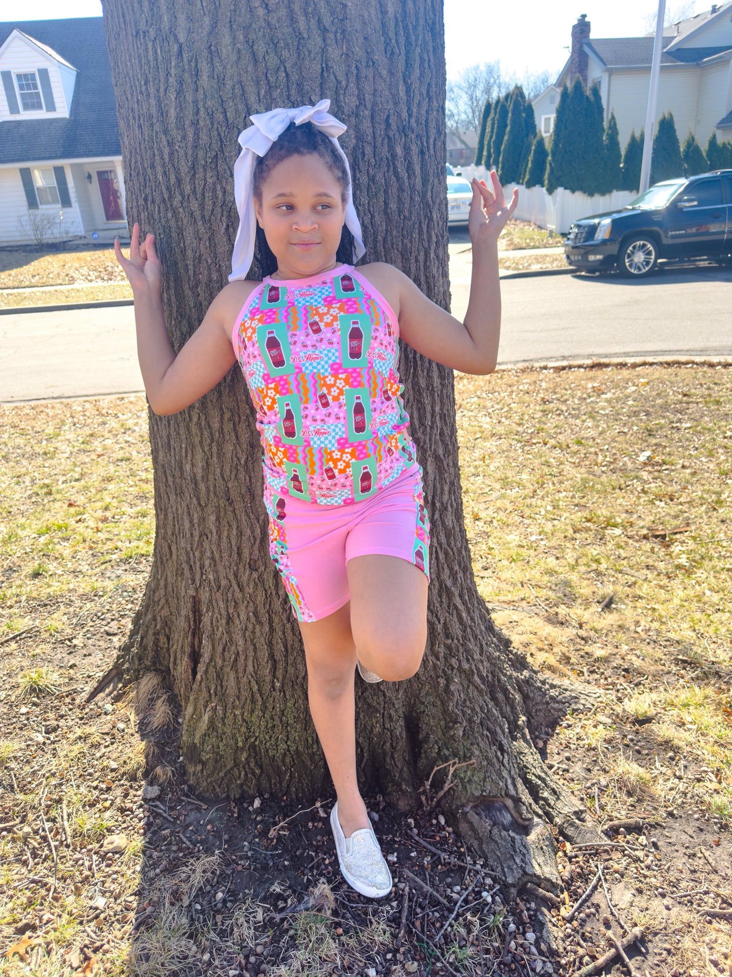 Youth Quianna Halter Tank & Dress PDF