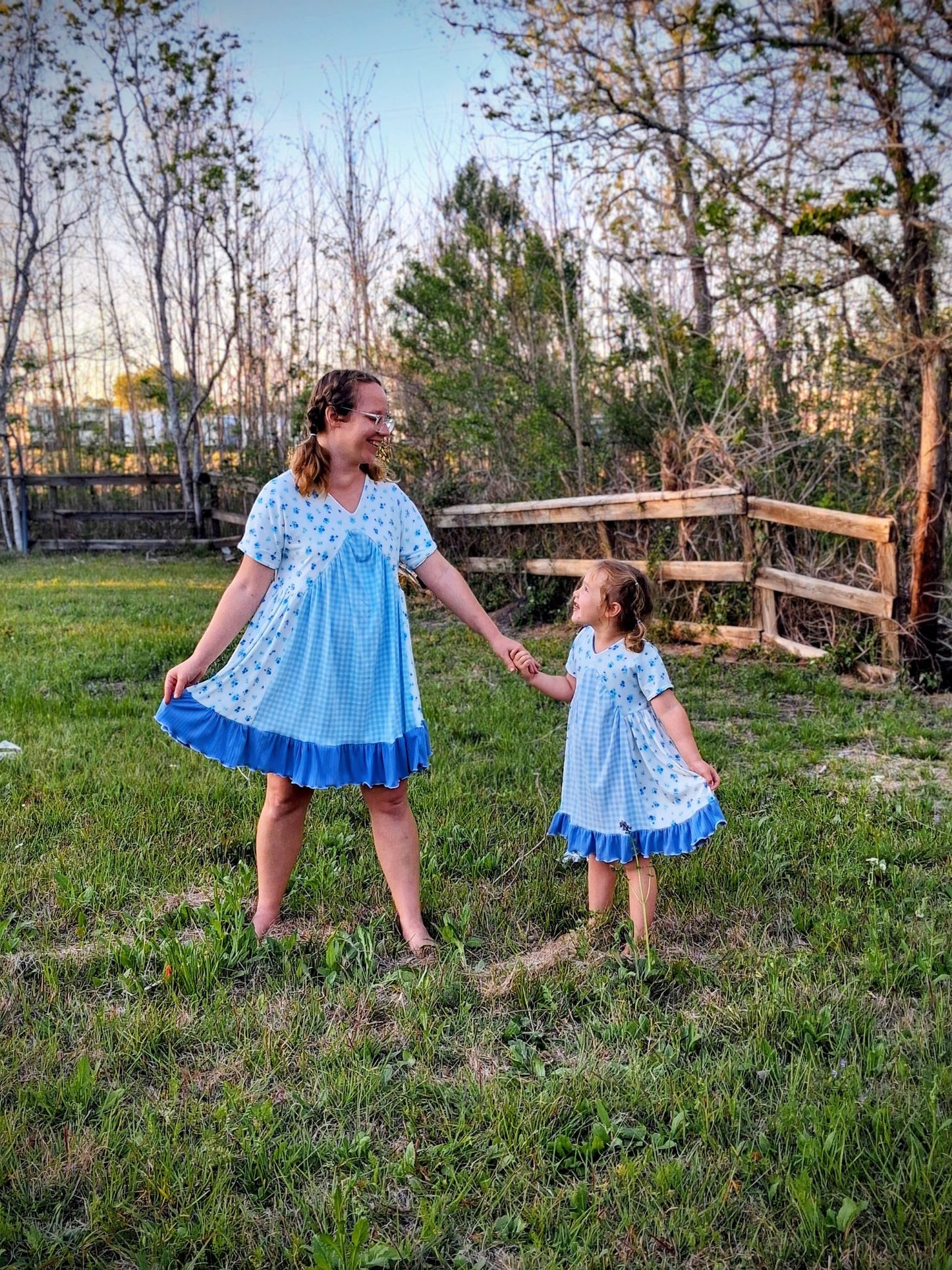 Baby, Youth, & Mommy Lacey Dress Bundle PDF
