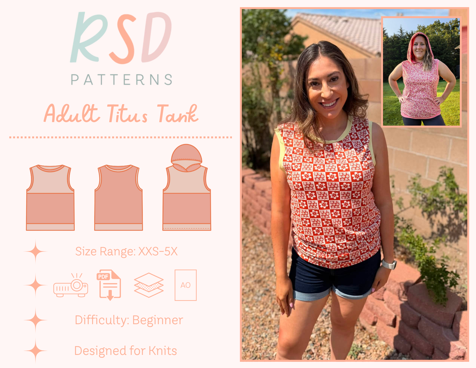 Adult Titus Tank PDF – Retro Sparkle Designs