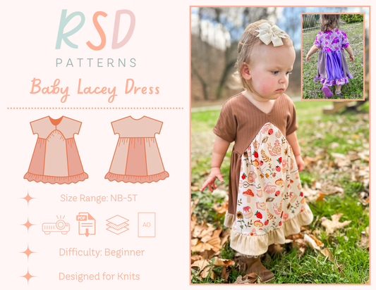Baby Lacey Dress PDF