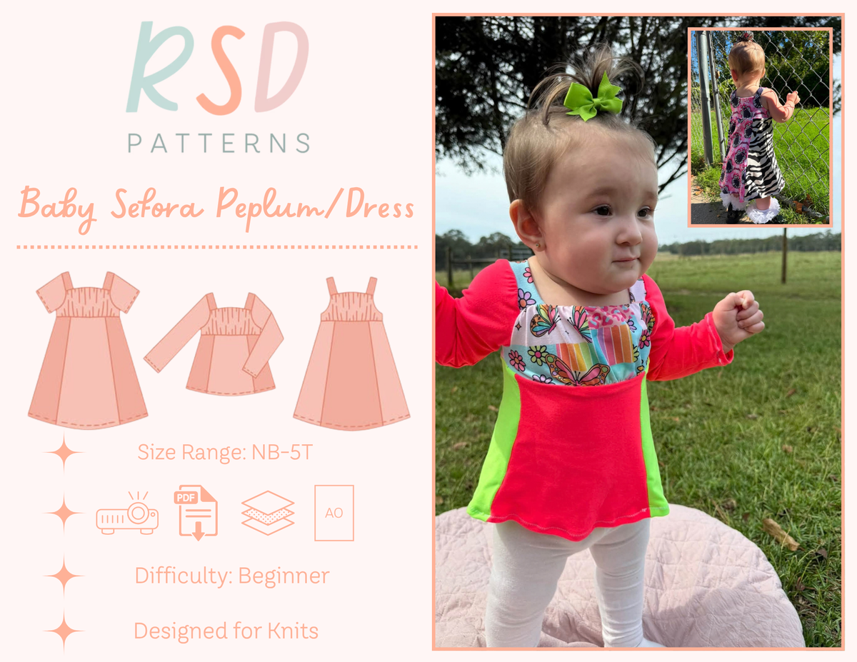 Baby Sefora Peplum & Dress PDF
