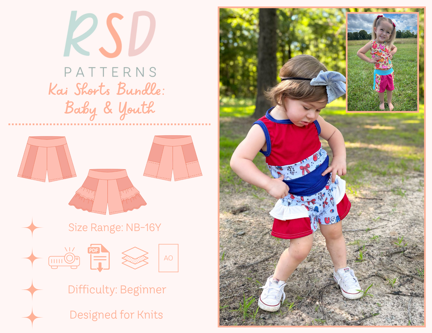 Baby & Youth Kai Shorts Bundle PDF