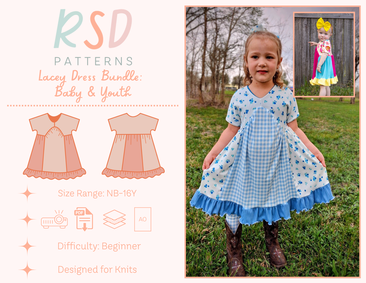 Baby & Youth Lacey Dress Bundle PDF