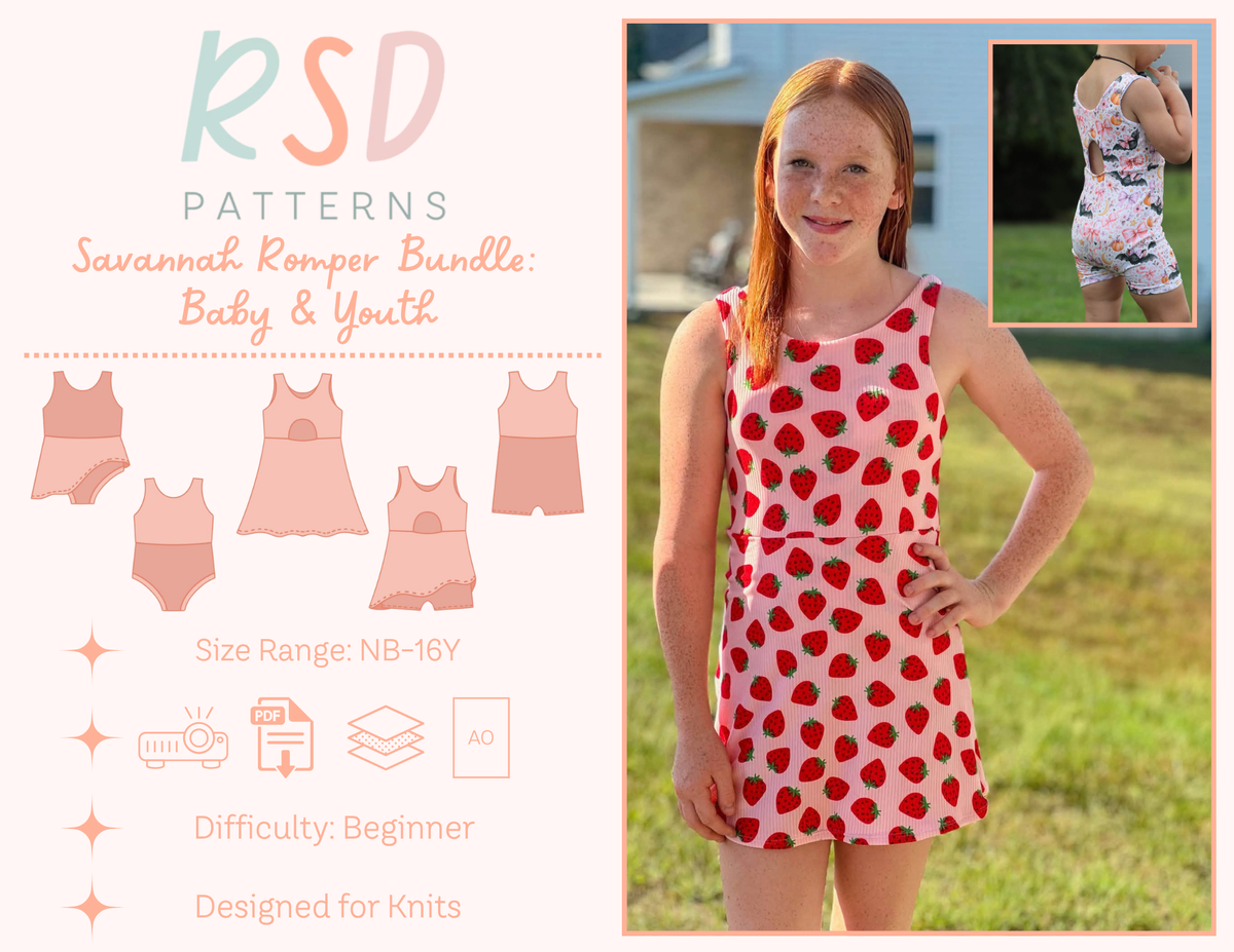 Baby & Youth Savannah Romper Bundle PDF