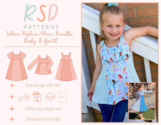 Baby & Youth Sefora Peplum & Dress Bundle PDF