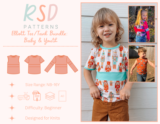 Baby & Youth Elliott Tee/Tank Bundle PDF