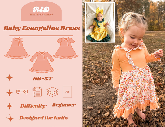Baby Evangeline Dress PDF