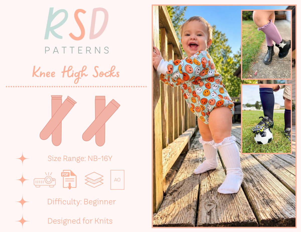 Baby & Youth Knee High Sock Bundle PDF