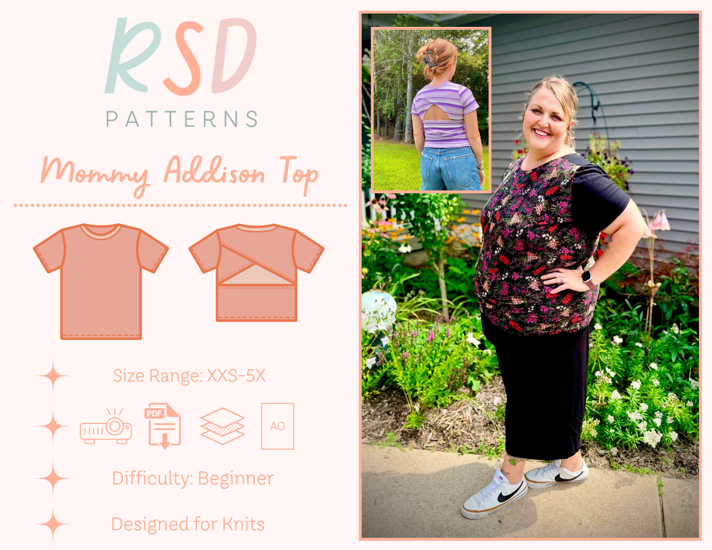 Mommy Addison Top PDF