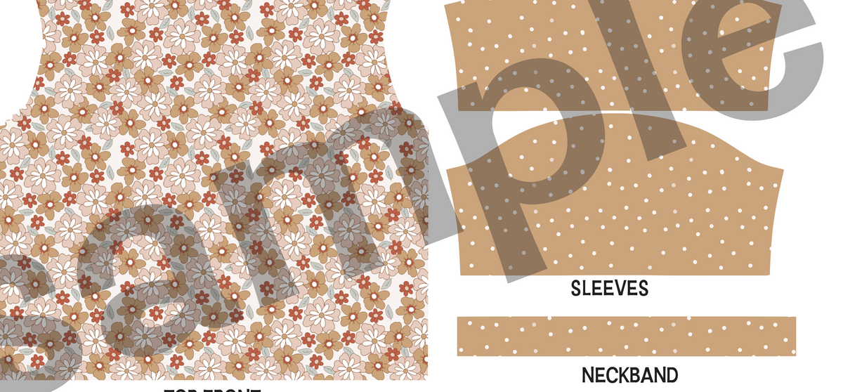 Baby Comfy Set - Print & Sew - Custom Yard File with Sewing Instructions