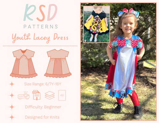 Youth Lacey Dress PDF
