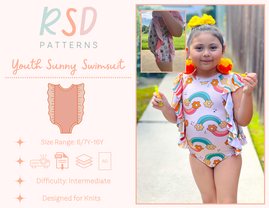 Youth Sunny Swimsuit PDF