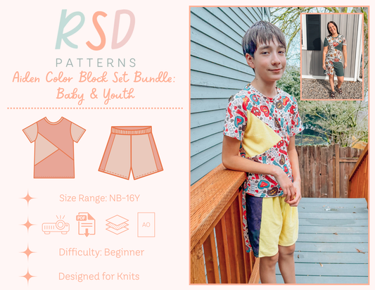 Baby & Youth Aiden Color Block Set Bundle PDF