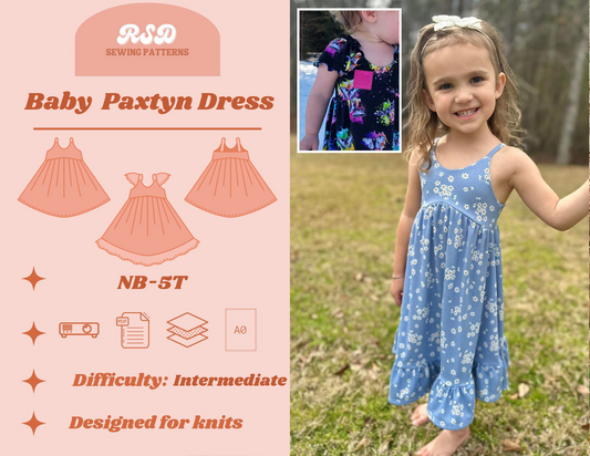 Baby Paxtyn Dress PDF