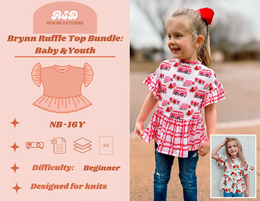 Baby & Youth Brynn Ruffle Top Bundle PDF