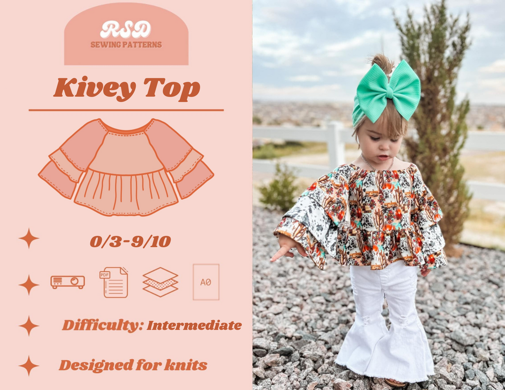 Kivey Top PDF – Retro Sparkle Designs