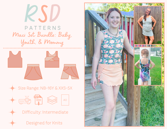 Baby, Youth, & Mommy Maci Set Bundle PDF