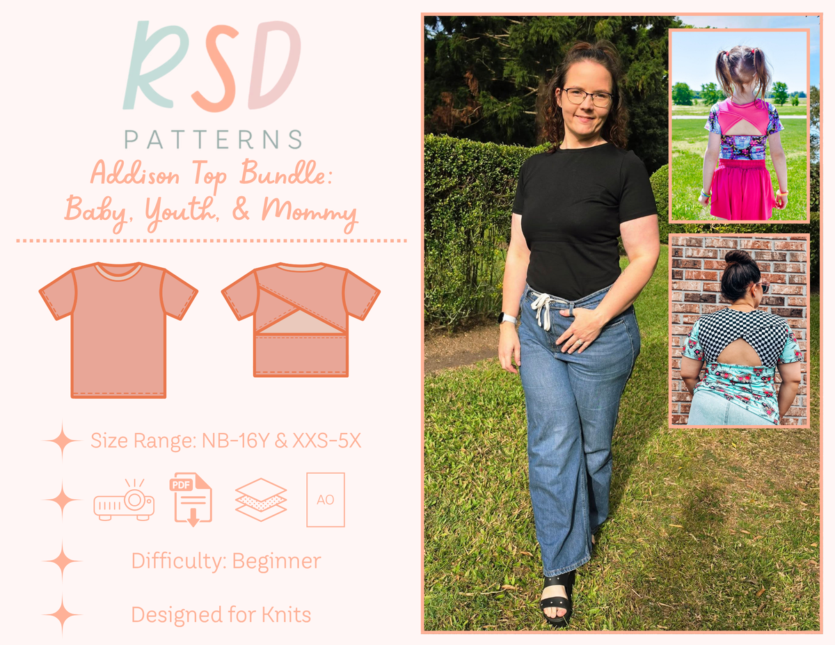 Baby, Youth, & Mommy Addison Top Bundle PDF