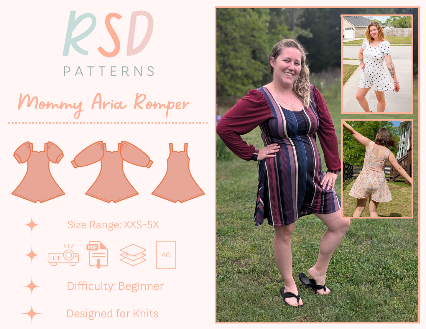 Mommy Aria Romper PDF