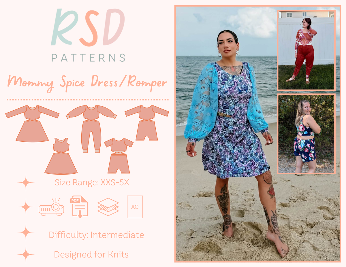 Mommy Spice Dress & Romper PDF