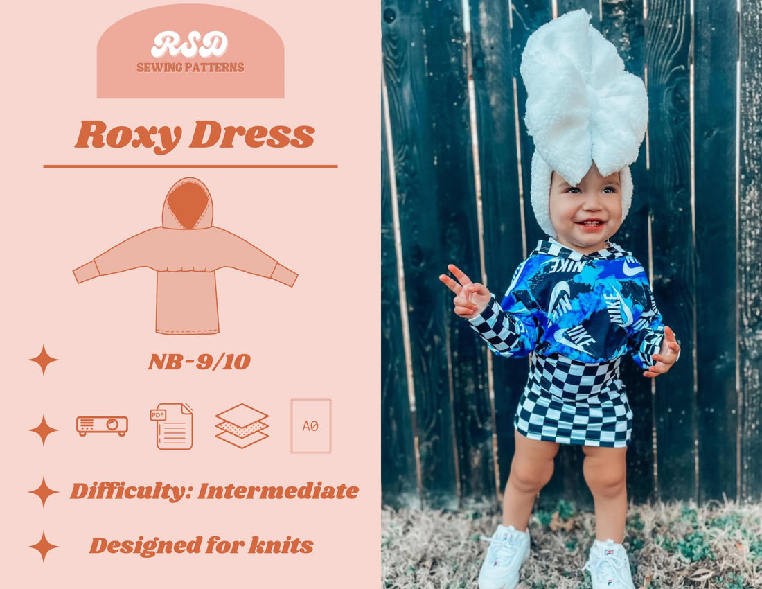 Roxy Dress PDF – Retro Sparkle Designs